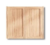 Puerta Vaiven Doble Acción, Puertas Batientes De Café, Puerta Oscilante de salón, con Bisagras y Herrajes, Puerta Abatible for Partición De Entrada Barra de Cocina(Wood Color,162 * 100cm)
