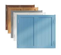 Puerta Vaiven, Puertas Batientes para Entrada, Puertas Batientes de Café Retro, InstalacióN FáCilPuerta, para Salón, Cocina, Bar(Blue,W40"XH36"/101cmX90cm)