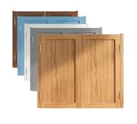 Puerta Vaiven, Puertas Batientes para Entrada, Puertas Batientes de Café Retro, InstalacióN FáCilPuerta, para Salón, Cocina, Bar(Yellow,W40"XH36"/101cmX90cm)