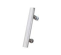 Puerta Vidrio baño Piezas Repuesto Acero Inoxidable Puertas Interiores empujando y Tirar Barra de la Ducha manija