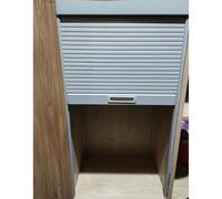Puertas abatibles Puerta enrollable personalizable para armario con tirador, Kit de puertas enrollables fácil de instalar con tornillos, Puerta plegable pequeña para el hogar(36x36in/91x91cm)