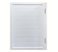 Puertas Batientes Blancas para Cafetería, Puerta Interior de Madera Maciza con Bisagras Metálicas. Bisagras para Cocina, Escaleras, Dormitorio, Acabado Pintado(100x90cm(39.4x35.4in))