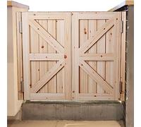 Puertas batientes de Madera Maciza para cafetería de Interior, Puerta divisoria de Bar Estilo Occidental con 2 Paneles, para terraza, Emporio, salón, Puerta de mayordomo,