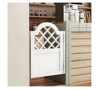 Puertas Batientes de Madera Maciza, Puertas Batientes de Café Listas para Instalar, Puerta Abatible Interior de Madera Maciza, para cocina, bar, entrada de pub(B,W85xH70cm(33.46x27.55in))