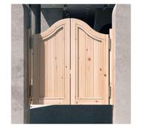 Puertas batientes de salón for interior cocina, puerta batiente de madera maciza, barra salón, apertura bidireccional(W80xH90cm/31.5"x35.4")