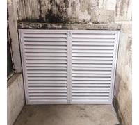 Puertas de acceso de plomería aluminio 36x36 pulgadas, sistema HVAC, cubierta de orificio de pared para paneles de yeso, orificio de acceso de servicios de baño blanco con rejilla(20x20in/51x51cm)