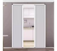 Puertas de acordeón 190 200 210 220 240 Cm De Alto Puerta Plegable Invisible De Nido De Abeja, Sin Perforaciones Puertas De Acordeón Para Armarios Interiores, Puertas Corredizas Plegables(140x190cm/55