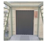 Puertas de acordeón Puerta Plegable Exterior con Cerradura, Puerta Divisoria Plegable Que Ahorra Espacio, Puerta Corredera Impermeable para Separar Ambientes en Apartamentos(44x80in (111.8x203.2cm))
