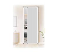Puertas de armario de acordeón interior de tamaño personalizado,Puerta interior de acordeón,Marco de aleación de aluminio,Para interiores, separador de espacios con privacidad(140x210cm/55x83in)