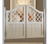 Puertas de Bar de Salón Occidental con Ventanas, Puertas Batientes de Café Listas para Instalar, Puerta Abatible Interior de Madera Maciza, para Balcón, Cuarto de Guardarropas, Bar Vaquero ( Color : N