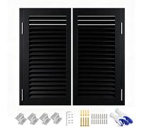 Puertas de café con doble columpio, estilo salón de madera, media cintura, entrada de barra interior, apertura de dos vías, tamaños de partición de mostrador de 9,7 cm de ancho (negro, 158 x 100 cm)