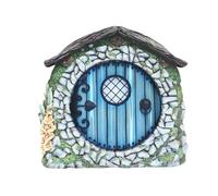 Puertas de para Árboles al Aire Libre,Puerta de Jardín de | Puerta de casa de muñecas 2D de jardín de ,Mini decoraciones de tocón de árbol, escultura de jardín, accesorios de de para patio tras