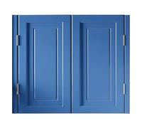 Puertas de salón interiores oscilantes de madera maciza, puertas de café dobles con bisagras de metal, partición de estilo occidental para el hogar o el negocio