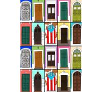 Puertas de Viejo San Juan Journal Notebook
