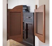 Puertas divisorias prefabricadas, doble columpio resistente con bisagras de doble acción para cocina, puerta, pasillo, oficina
