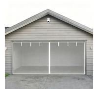 Puertas Mosquiteras para Garaje de 1 Automóvil, Cortina para Puerta de Garaje, Fibra de Vidrio Reforzada, Resistente Al Desgarro, Duradera, Fácil Montaje y Paso 244 274 305 427 cm