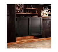 Puertas oscilantes de café, puerta de péndulo de madera maciza, automática, puerta de partición, puerta doble, puerta de valla de media altura, para tabiques, patios, entradas de jardín (B, 150 x 100