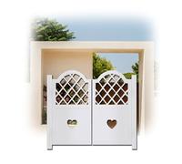 Puertas oscilantes para salón, puerta oscilante de madera, cafetería, salón, cierre automático, puerta de mayordomo de sala de estar, entrada interior media cintura (color: A, tamaño: 120 x 120 cm)