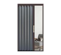 Puertas Plegables De Acordeón De Aluminio Para Interiores Puerta Corrediza Plegable Reducción De Ruido Y Protección De La Privacidad Separador De Ambientes Para Armario(26x40in(66x101cm))
