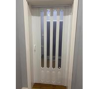 Puertas plegables de acordeón, divisor de habitación interior moderno, resistente, baño, lavandería, varios anchos disponibles