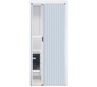 Puertas plegables de panal personalizables, puertas de acordeón sin taladrar para pasillo, armario, lavandería, balcón, dormitorio, hogar, apartamento, hotel