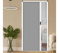 Puertas Plegables Interiores,Puertas de acordeón,Puerta Plegable de Acordeón Amarillo Sin Perforar con Marco de Metal y Panel no Tejido,con Manija,Lavadero/Ducha/Guardarropa/Lavaderos Amarillo