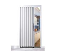 Puertas Plegables Multiusos Para Interiores Y Exteriores Puerta Plegable Tipo Acordeón Con Herrajes De Montaje Impermeable/fácil De Limpiar Para Puertas, Duchas De Baño(48x80in (122x203cm))