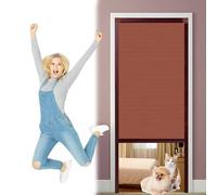 puertas plegables No Drill Accordion Door, 24" 28" 32'' 36" 40'' 44'' 48" 52" Wide Interior Multifold Folding Doors for Doorway/Room Dividers/Small Spaces, Heat-Insulating Cellular Fabric(WxH 40inx7