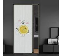Puertas plegables Puertas Interiores Tipo Acordeón Con Tirador, Puertas Plegables Para Armarios De Dormitorio, Puerta Interior Tipo Concertina Para Armarios/vestidores(White,81cmx210cm)