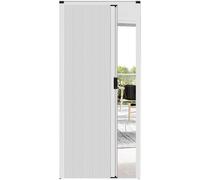 Puertas retráctiles de acordeón para armario, solución plegable que ahorra espacio para cocina, baño, despensa