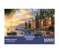 Puerto 1000 Pieces cafetería Jigsaw Puzzles For Adults Challenging Game Stress Relieving Entertainment Exercise The Memory of The Brain for Family DecoRataions 38x26cm/1000pcs