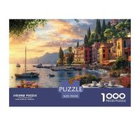 Puerto 1000 Pieces cafetería Jigsaw Puzzles For Adults Challenging Game Stress Relieving Entertainment Exercise The Memory of The Brain for Family DecoRataions 70x50cm/1000pcs