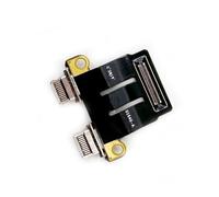 Puerto de carga de repuesto para conector de alimentación CC I/O USB-C compatible con MacBook Pro de 13 pulgadas, 15 pulgadas, 16 pulgadas, modelo A1989 A1990 A2141 A2159 A2251 A2289 A2338 mediados de