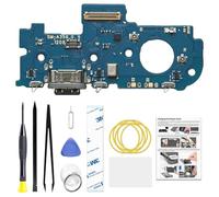 Puerto de carga de repuesto para Galaxy A35, versión estadounidense, placa base USB-C para modelos SM-A356U SM-A356U1 SM-A356E, con kit de herramientas e instrucciones (idioma español no garantizado)