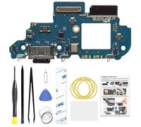 Puerto de carga de repuesto para Galaxy A54 5G, versión estadounidense, placa base USB-C para modelos SM-A546U SM-A546U1 SM-A546E SM-A546W, con kit de herramientas e instrucciones (idioma español no