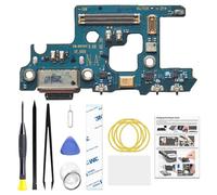 Puerto de carga de repuesto para Galaxy Note 10 Plus 5G, versión estadounidense, placa base USB-C para modelos SM-N976U SM-N976U1 SM-N976V SM-N976W, con kit de herramientas e instrucciones (idioma