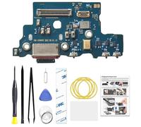 Puerto de carga de repuesto para Galaxy S20 Ultra 5G, versión estadounidense, placa base USB-C para modelos SM-G988U SM-G988U1 SM-G988W, con kit de herramientas e instrucciones (idioma español no