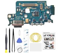 Puerto de carga de repuesto para Galaxy S23, versión estadounidense, placa base USB-C para modelos SM-S911U SM-S911U1 SM-S911W, con kit de herramientas e instrucciones (idioma español no garantizado)