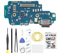 Puerto de carga de repuesto para Galaxy S24 Ultra, versión estadounidense, placa base USB-C para modelos SM-S928U SM-S928U1 SM-S928W, con kit de herramientas e instrucciones (idioma español no