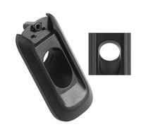 Puerto de carga para scooter eléctrico de repuesto para Segway Ninebot F3, 17,5 x 12 x 2 cm, base de plástico con mayor estabilidad y resistencia a los daños, color negro