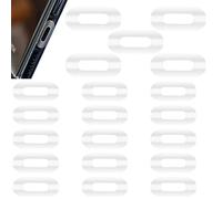 Puerto De Carga para Tableta Y Teléfono, Película Protectora Luminosa, Protector De 20 Piezas, Pegatinas Fluorescentes para iOS Tipo C Micro USB