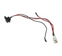 Puerto de carga Socket Asamblea con cable para coches eléctricos de los niños que soportan múltiples niveles de voltaje 6V 12V 24V