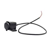 Puerto de cargador USB para motocicleta,cargador USB para motocicleta | Cargador USB para motocicleta con tapa Toma de corriente para motocicleta | Adaptador de enchufe de cargador USB resistente a la