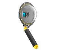 Puerto de cúpula antirrefracción para cámaras de acción 5/4/3 para fotografía subacuática de gran angular, accesorios flotantes, equipo de buceo, carcasa submarina