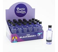 Puerto de Indias - Pack 24 miniaturas 5cl - Ginebra Exotica Premium - Exotic Premium Gin - 24 unidades x 5 cl - 37.5º