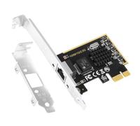 Puerto de juegos de juegos 2.5G Gigabit LAN Tarjeta de escritorio Puerto LAN Gigabit Gigabit integrado RTL8125PXE Tarjeta LAN multifunción Accesorios de computadora Piezas