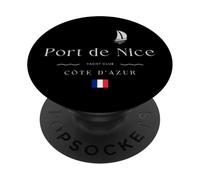 Puerto de Niza Lympia Yacht Club Marina Riviera Francesa Vela PopSockets PopGrip Adhesivo
