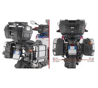 PUERTO DE PUERTA LATERAL GIVI DE UN AJUSTE MONOKEY PL PARA BMW R 1300 GS ADVENTU