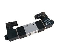Puerto de válvula solenoide neumática 1/8 1/4 Ih 24V 12V 3/2 Control vía doble bobina(220v,3V220 06)