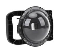 Puerto Domo para Cámara de Acción, Cámara Domo Esférica Semicircular para Disparos Subacuáticos de Gran Angular de 180 Grados. Cámara Impermeable con Cubierta Protectora para
